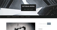 Desktop Screenshot of estebanmora.com